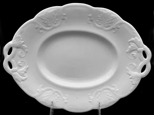 New York Shape | Joseph Clementson | Cake or Cookie Plate without Pedestal Foot | Item | 001