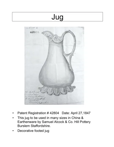 Pitcher - Table - Various Sizes