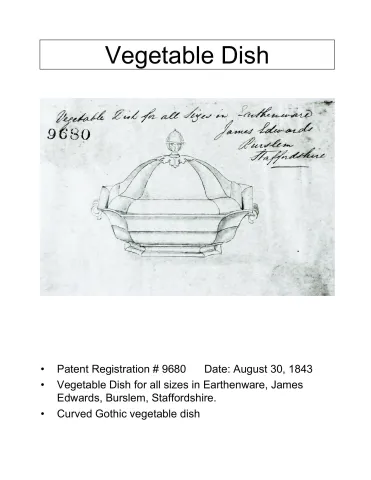 Vegetable Tureen Base and Lid