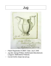 Pitcher - Table - Various Sizes