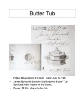 Butter Dish with Base, Lid and Insert