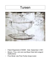 Sauce or Soup Tureen Base, Lid, and Underplate