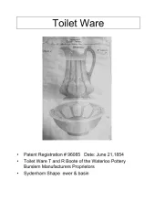 Ewer and Wash Basin