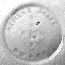 Athens Shape_Podmore, Walker, & Co._Plate_Mark_001