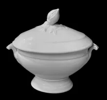 Atlantic Shape (Fig Cousin) | Davenport (& Co.) | Sauce or Soup Tureen Base and Lid | Item | 006