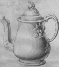 Atlantic Shape (Fig Cousin)_Davenport (& Co.)_Teapot or Coffee Pot Base and Lid_KewDrw_001