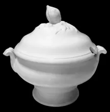 Atlantic Shape (Fig Cousin) | J. Wedgwood | Hot Toddy Bowl with Handles and Lid | Item | 001