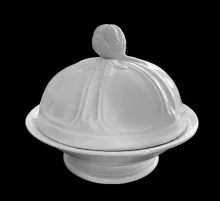 Atlantic Shape | T. & R. Boote (& Co.) | Butter Dish with Base, Lid, and Insert | Item | 005
