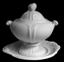 Atlantic Shape | T. & R. Boote (& Co.) | Sauce or Soup Tureen Base, Lid, and Underplate | Item | 001