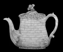 Basketewave | Pankhurst & Dimmock | Teapot Base and Lid Item | 001