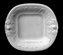 Berlin Swirl | Mayer & Elliot | Cake or Cookie Plate without Pedestal Foot | Item | 001