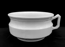 Block Optic | J. & G. Meakin | Chamber Pot Base | Item | 001