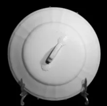 Block Optic | J. & G. Meakin | Chamber Pot Lid | Item | 001