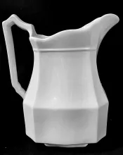 Block Optic_J. & G. Meakin_Table Pitcher_Item_004