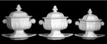 Boote 1851 | T. & R. Boote (& Co.) | Sauce or Soup Tureen Base, Lid, and Underplate | Collection | 005
