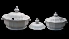 Boote 1851 | T. & R. Boote (& Co.) | Stew or Chowder Tureen Base and Lid | Collection | 001