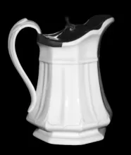 Boote 1851 | T. & R. Boote (& Co.) | Syrup Pitcher with Metal Lid | Item | 001