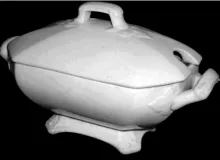 Bridgwood Strap | S. Bridgwood & Son | Sauce or Soup Tureen Base and Lid | Item | 001