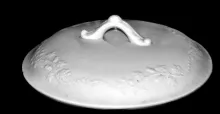Budded Vine | Meakin Bros. (& Co.) | Chamber Pot Lid | Item | 001