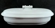 Cable Shape (Cable and Bar) | J. & G. Meakin | Brush Tray Base and Lid | Item | 001