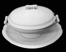Cable and Bar | Anthony Shaw | Sauce or Soup Tureen Base, Lid, and Underplate | Item | 001
