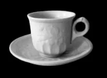 Canada | Clementson Bros. | Handled Cup and Saucer | Item | 001