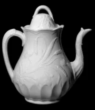 Canada | Clementson Bros. | Teapot or Coffee Pot Base and Lid | Item | 001