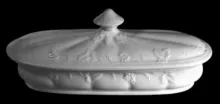 Centennial Shape | W. & E. Corn | Brush Tray Base and Lid | Item | 001