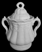 Ceres Shape_Elsmore & Forster_Sugar Bowl with Lid_Item_001