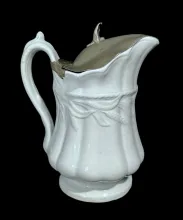 Ceres Shape | Elsmore & Forster | Syrup Pitcher with Metal Lid | Item | 005