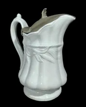 Ceres Shape | Elsmore & Forster | Syrup Pitcher with Metal Lid | Item | 006