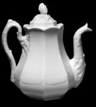 Chinese Shape | Anthony Shaw | Teapot or Coffee Pot Base and Lid | Item | 003
