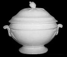 Chinese Shape_John Alcock_Sauce or Soup Tureen Base and Lid_Item_001