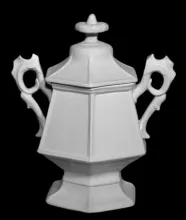 Cockscomb | Unspecified | Sugar Bowl with Lid | Item | 001