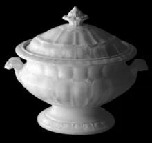 Columbia Shape | Elsmore & Forster | Sauce or Soup Tureen Base and Lid | Item | 001
