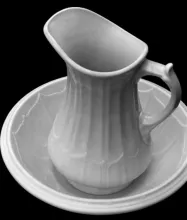 Columbia Shape | G. Wooliscroft | Ewer and Wash Basin | Item | 001