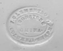 Columbia Shape_Joseph Clementson_Butter Dish with Lid_Mark_003