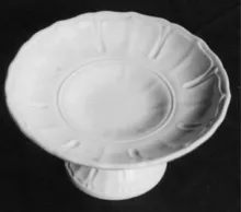 Columbia Shape | Joseph Clementson | Compote on Tall Pedestal | Embossing | 002