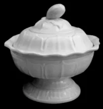 Columbia Shape | Joseph Clementson | Vegetable Tureen Base and Lid | Item | 001