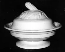 Corn and Oats | Davenport (& Co.) | Butter Dish with Lid | Item | 001