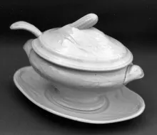 Corn and Oats | Unspecified | Sauce or Soup Tureen Base, Lid, Underplate, and Ladle | Item | 005