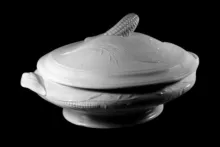 Corn and Oats | Unspecified | Vegetable Tureen Base and Lid | Item | 002