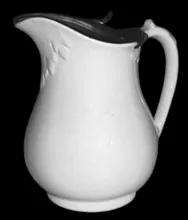 Draped Leaf | Jacob Furnival | Syrup Pitcher with Metal Lid | Item | 001