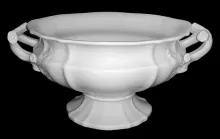 Early Swirl | Francis Morley (& Co.) | Compote on Tall Pedestal | Item | 001