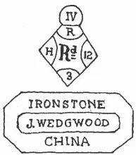 Erie Shape (Sharon Arch)_J. Wedgwood_Cake or Cookie Plate without Pedestal Foot_MarkDrw_002