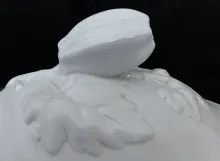 Erie Shape (Sharon Arch)_J. Wedgwood_Sauce or Soup Tureen Base, Lid, and Underplate_Finial_001
