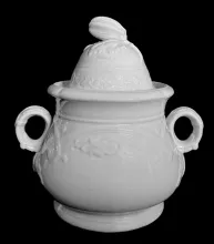 Erie Shape (Sharon Arch)_J. Wedgwood_Sugar Bowl with Lid_Item_001