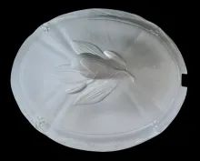 Flora Shape | John Alcock | Sauce or Soup Tureen Lid | Embossing | 002