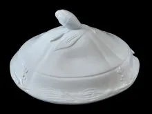 Flora Shape | John Alcock | Sauce or Soup Tureen Lid | Item | 001