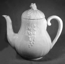 Flora Shape_John Alcock_Teapot or Coffee Pot Base and Lid_Item_001